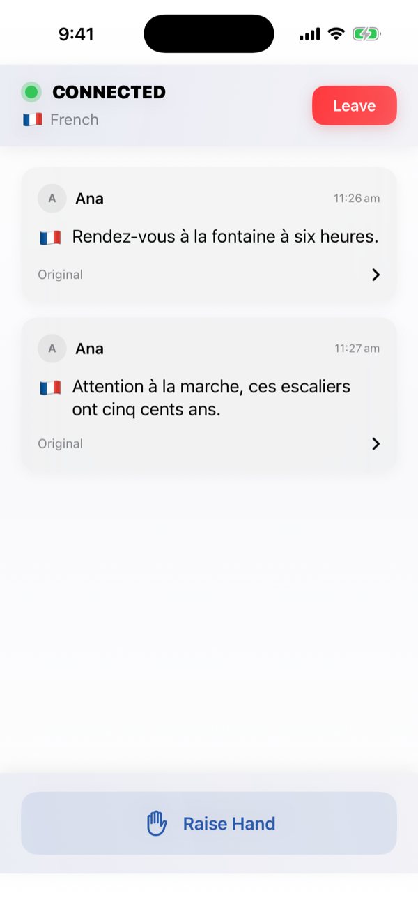 Chloé's phone: the guide in French